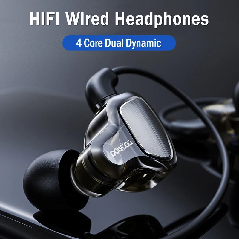 

Headphones Wired HIFI Bass Earphones In Ear Monitor Fone De Ouvido Com Fio Ecouteur Avec Fil Auriculares Con Cable Sport Headset