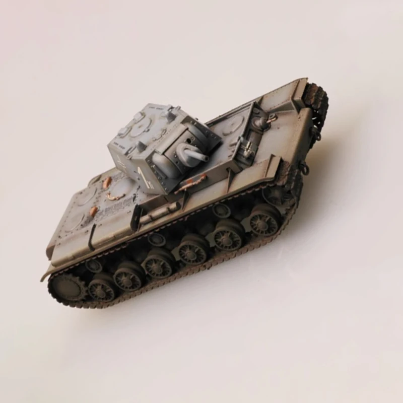 Оригинал масштаб 1/72 искусственная кожа тяжелый танк на гусеничном ходу восьмая