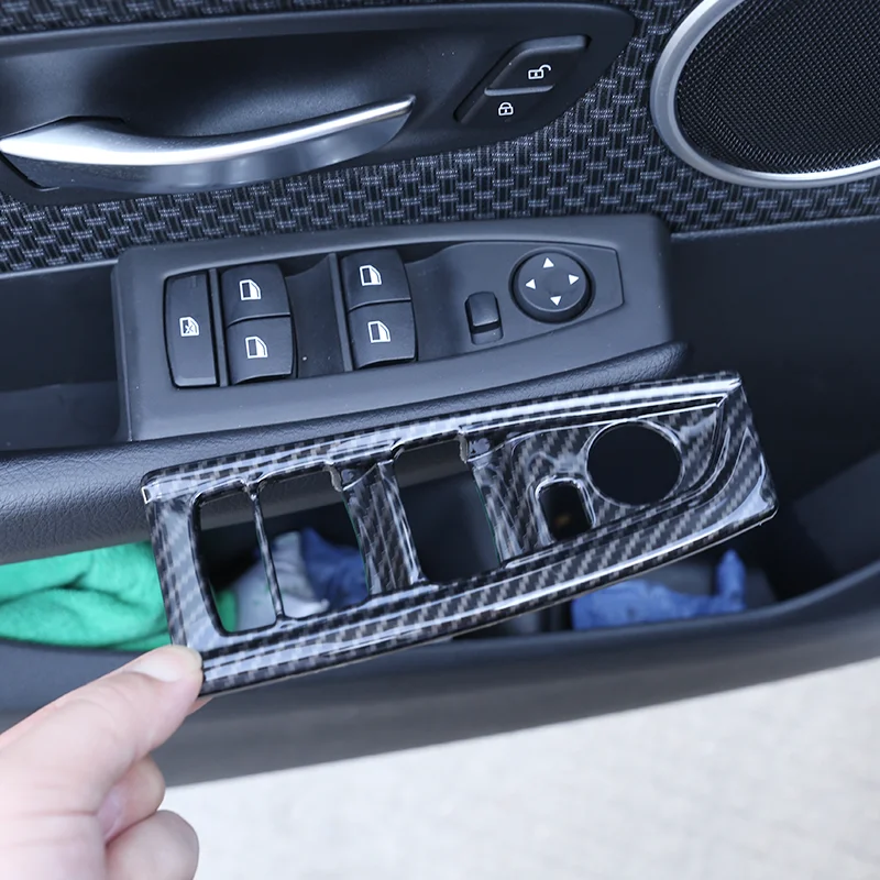 

For BMW 2 Series Touring, LHD glass lift switch frame trim interior trim accessories ABS glass lift button switch frame