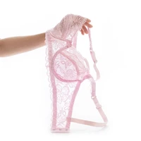 lace flower bra sexy transparent underwear push up bras for women bralette lace bra lingerie intimates bh soutien gorge fashion
