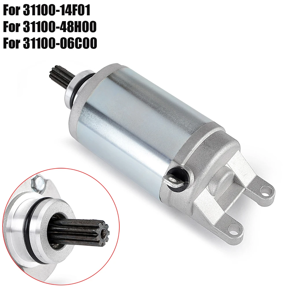 

Starter Motor for Suzuki AN250 AN400 UH125 UH150 UH200 UC125 UC150 UX125 UX150 Epicuro Sixteen Burgman 125 150 200 250 400