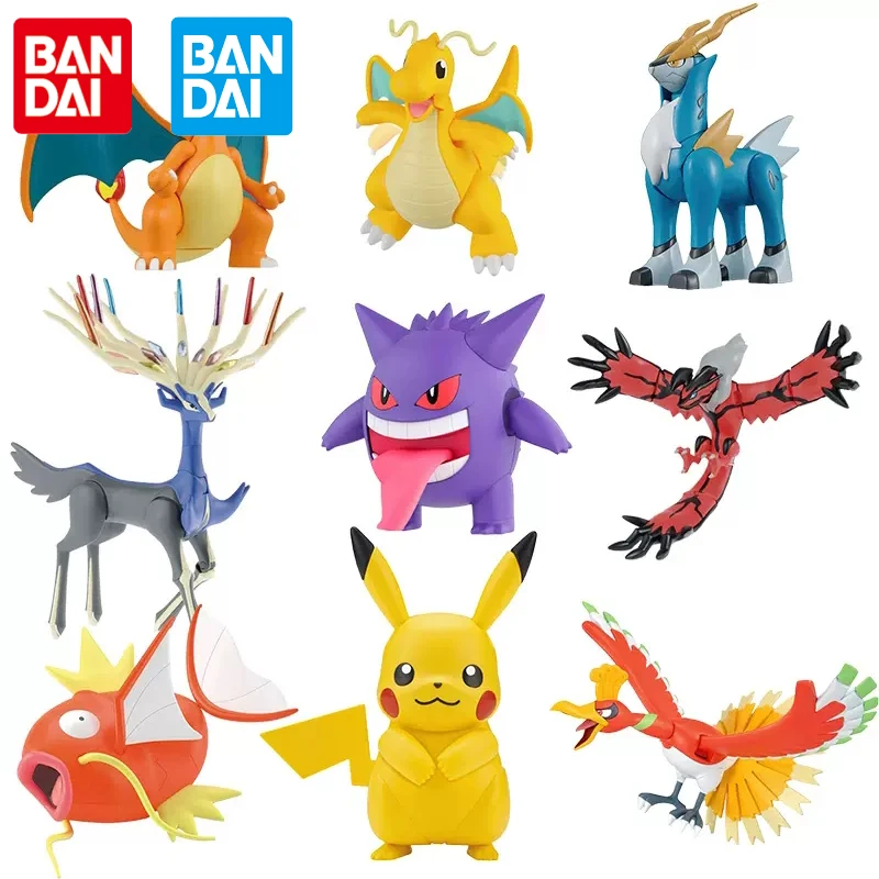 

Оригинальная фигурка покемона Bandai, модель модели из аниме, аксессуары для детей, подарок