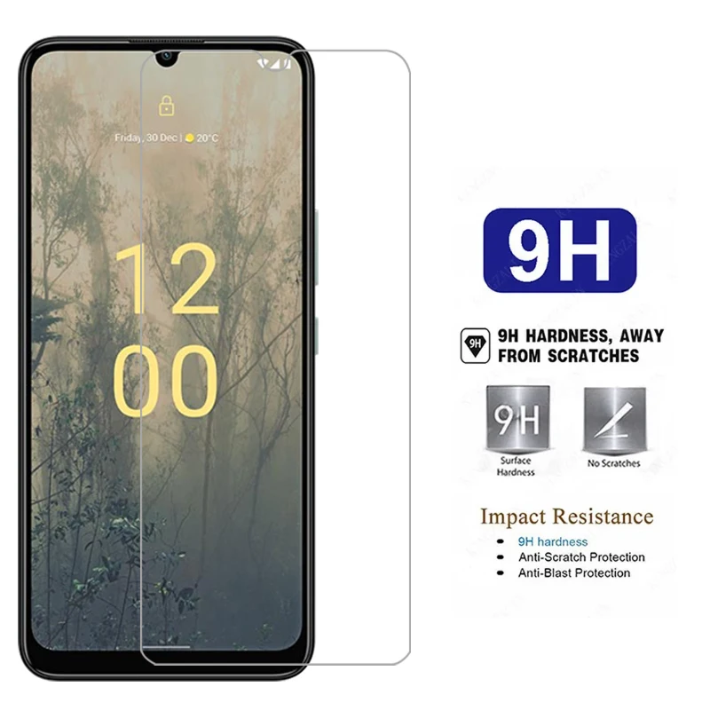 Защитное закаленное стекло для nokia c31 чехол телефона nokiac31 c 31 31c задняя крышка 360