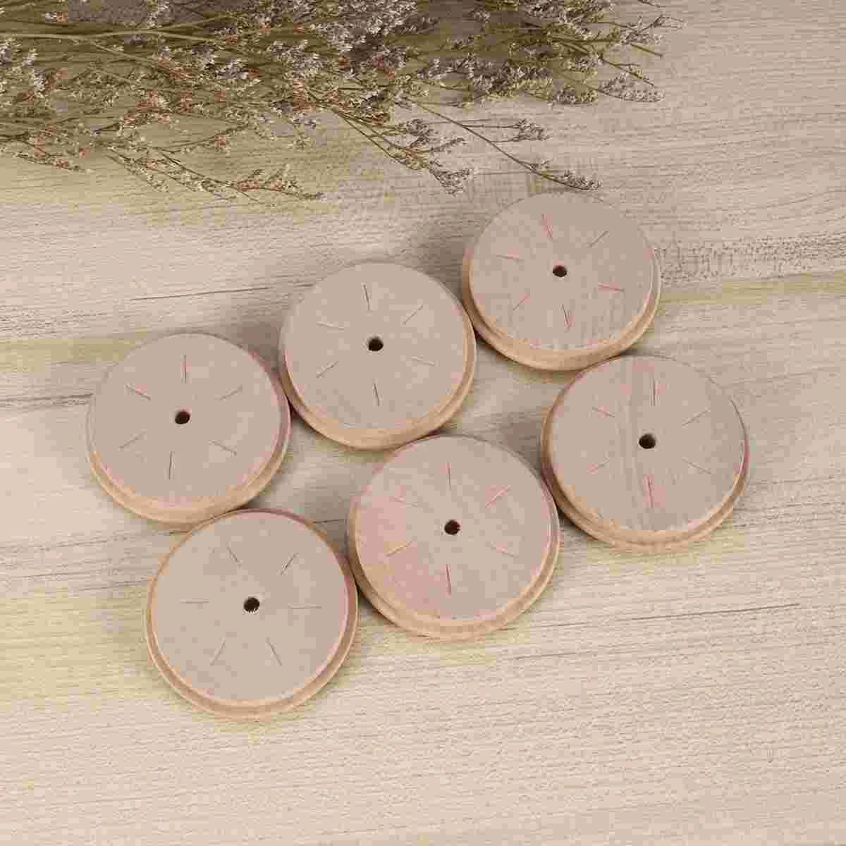 

Round Unfinished Cabinet Furniture Mushroom Button Plug Screw Hole Plugs Mushroom Button Plug Screw Covers