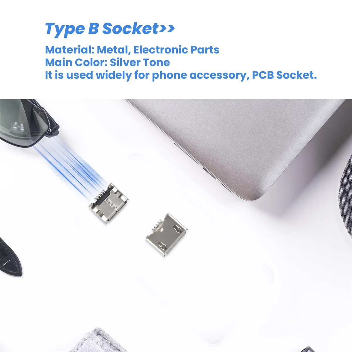 10 шт. запасные части для разъема Micro USB типа B