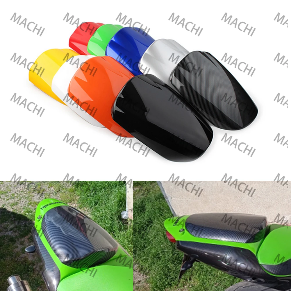 Фото Обтекатели сиденья мотоцикла для Kawasaki Ninja ZX9R 1998 1999 2000 2001, задняя крышка пассажирского сиденья, задняя крышка, обтекатель ZX9R №1