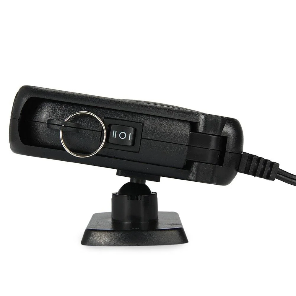 

DC 12V Black Car Heater Heating Quickly Defrosts Defogger 150W Cooling Fan Winter Heater 2-in-1 Cool Windscreen Window Demister