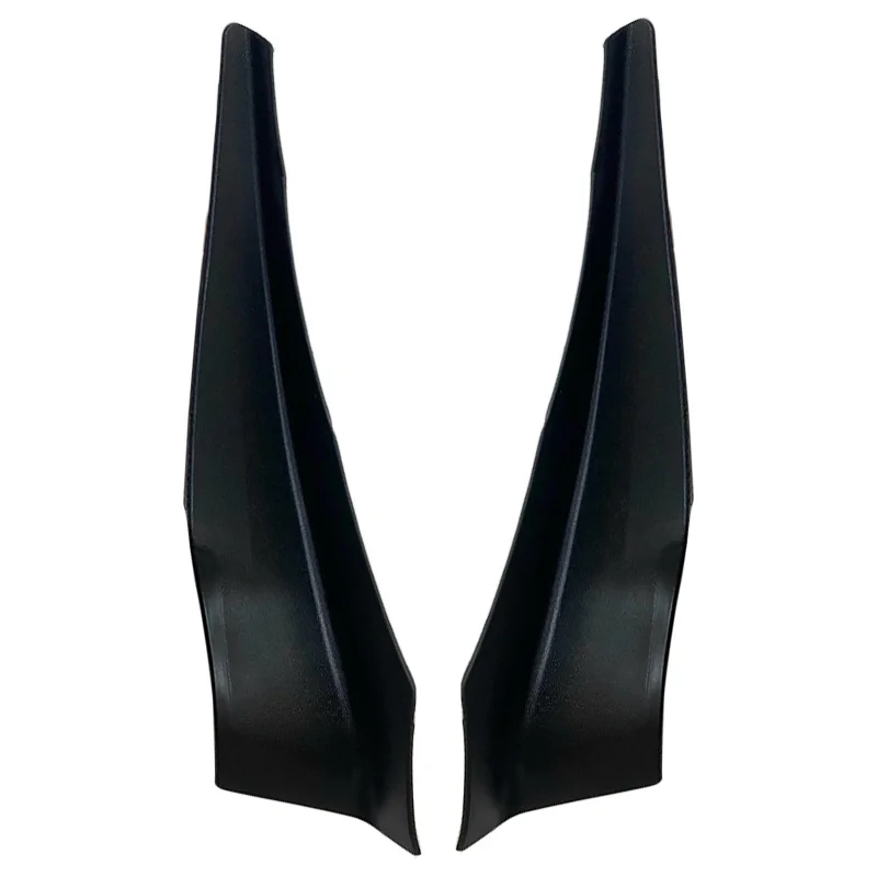 1 Pair Car Front Corner Windshield Wiper Cowl Extension Cover Trim Fit for VW Volkswagen Passat 2016 2017 2018 Black