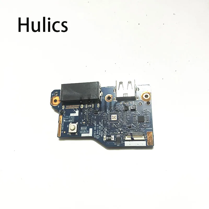 

Hulics Used FOR Lenovo IBM Thinkpad E450 E455 E550 E555 USB Power DC Jack Board NS-A221 00HT632