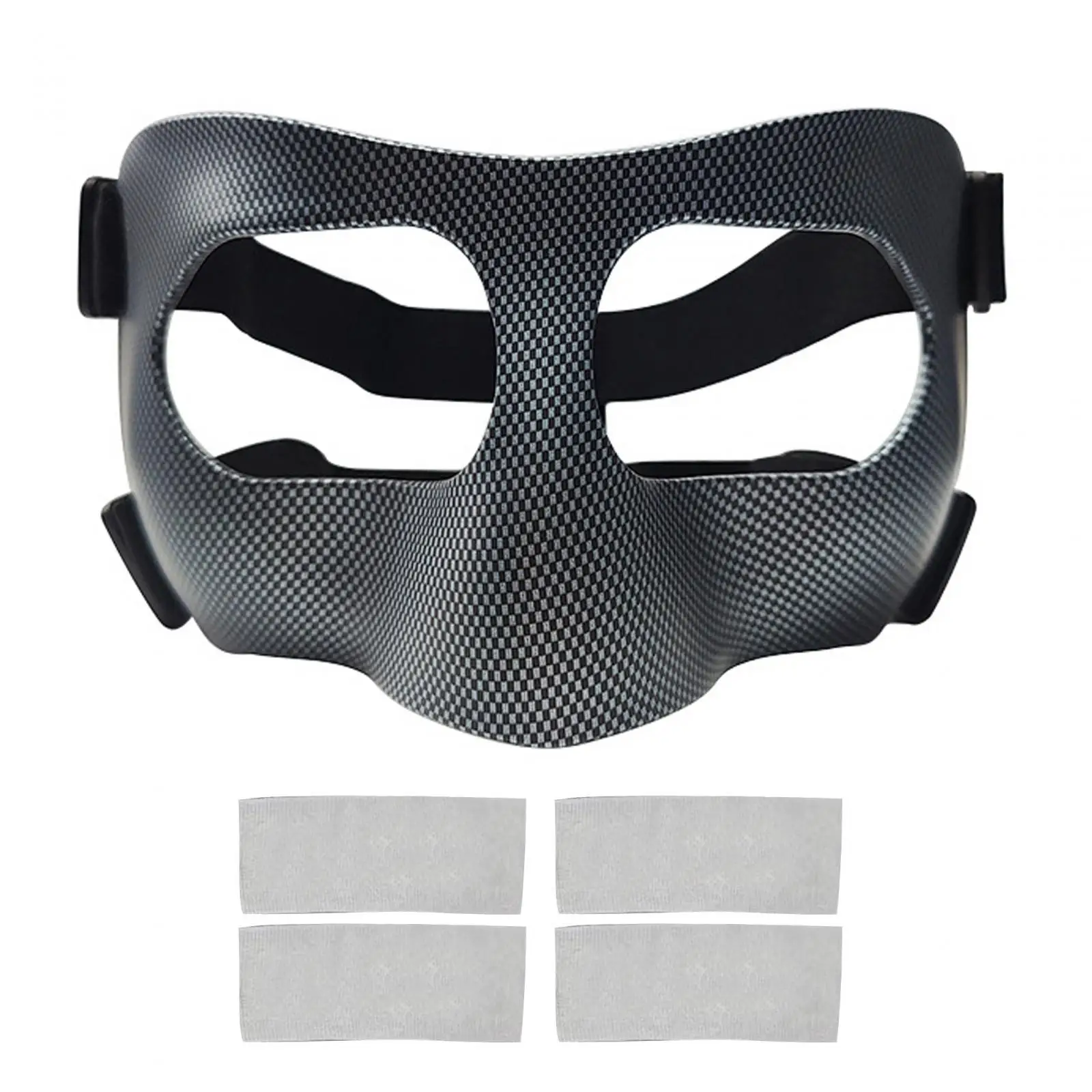 

Баскетбольная маска, прочная баскетбольная маска для носа, для занятий спортом, карате, футболом