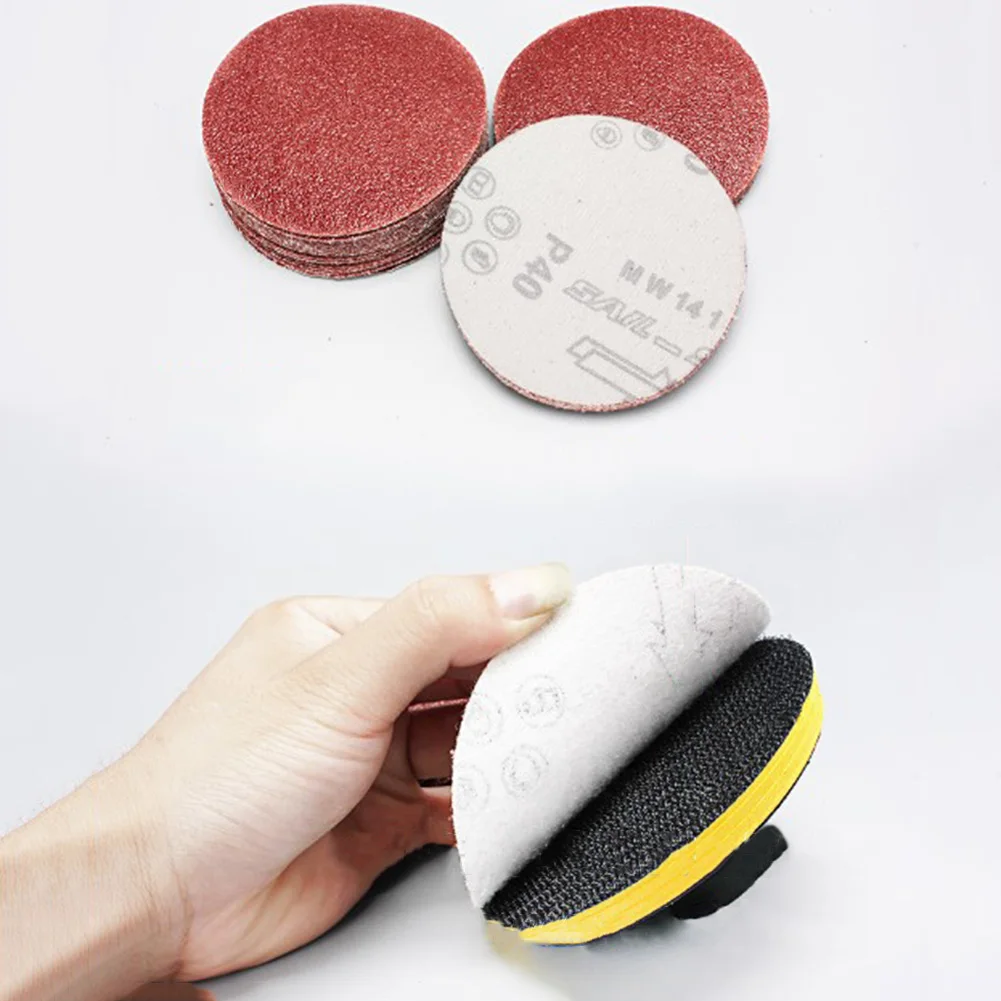 

Household Sandpaper Removal rust 20pcs Automobile Disc Flocking Painting Polishing 40-2000Grit 4inch/100mm Deburring Durable