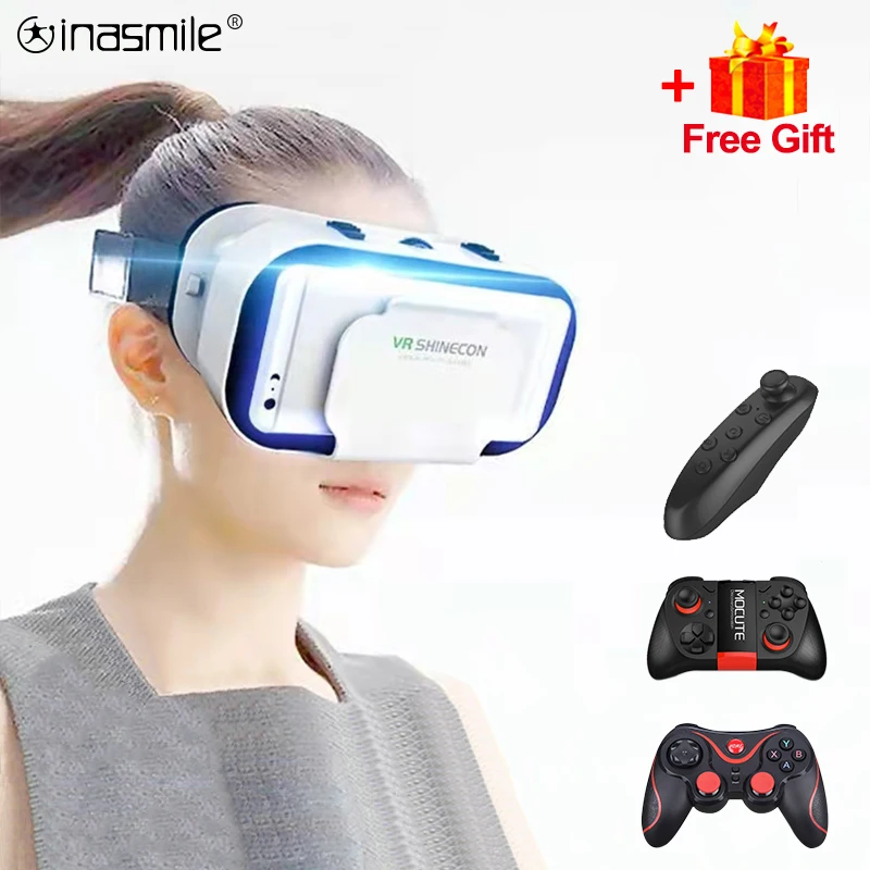 3D VR-гарнитура виртуальной реальности умные очки шлем для смартфонов игры фильмы
