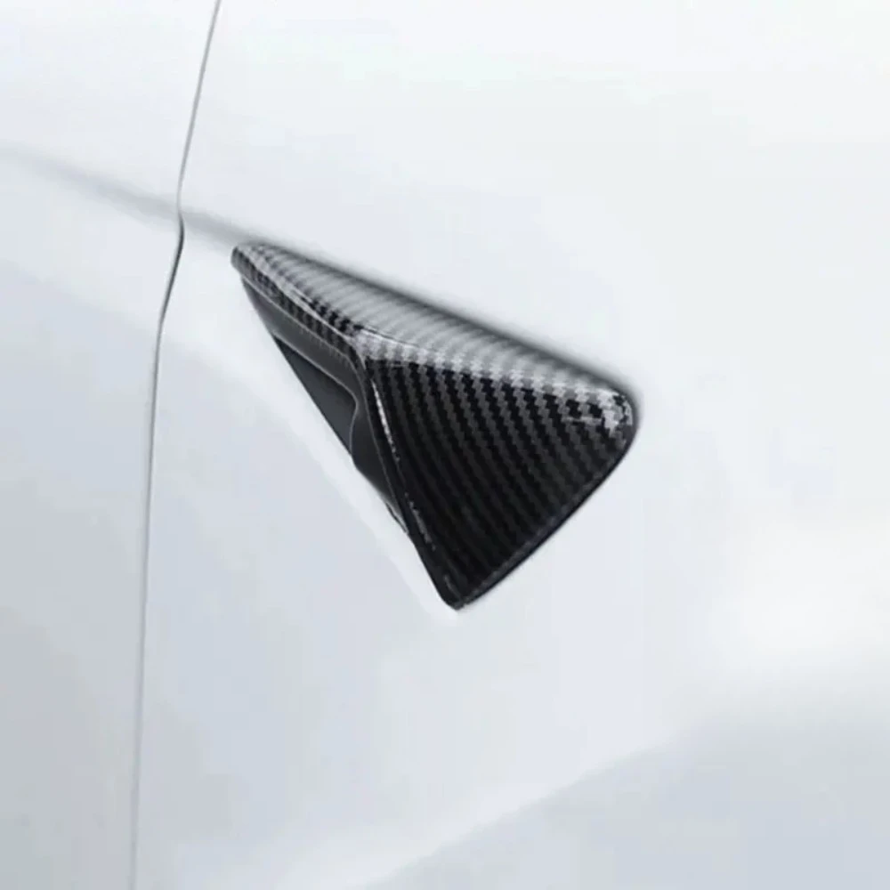 Фото Новая защитная накладка на камеру заднего вида для Tesla Model YL 2025 из углеродного волокна, декоративный элемент для тюнинга автомобиля №5
