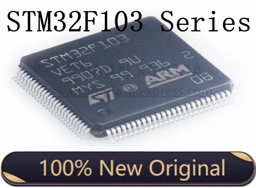 Чип STM32F103RCT6 STM32F103R8T6 STM32F103RBT6 STM32F103RDT6 STM32F103V8T6 STM32F103VBT6 STM32F103VET6 Stm32F103ZET6 - купить по