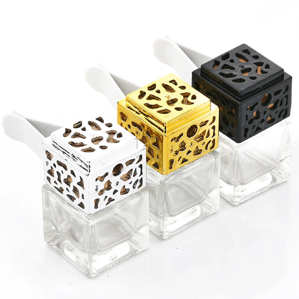 3 шт. флакон духов вращающиеся автомобильные бутылки освежитель воздуха аромат