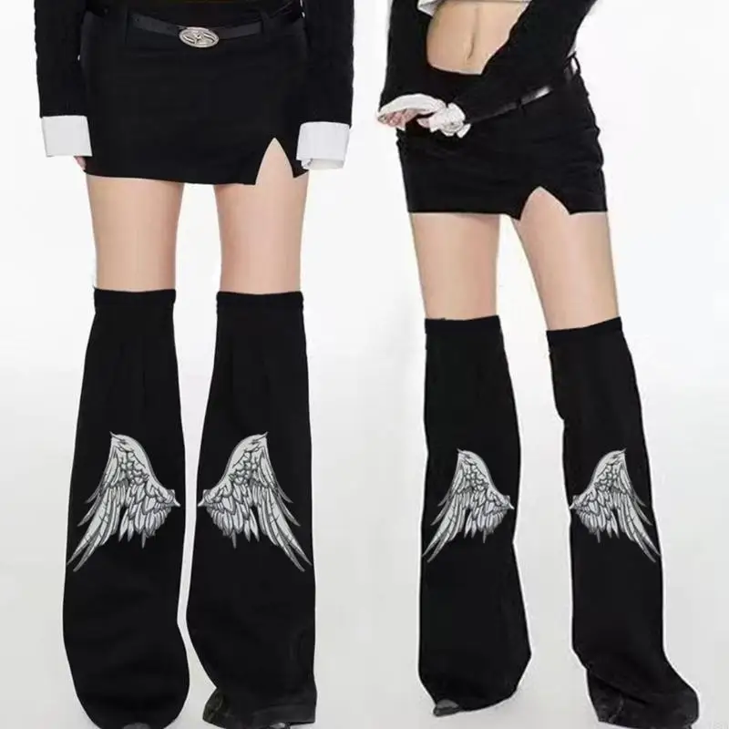 Y88a overnee black denims рукава для ног Гранж панк -ангел
