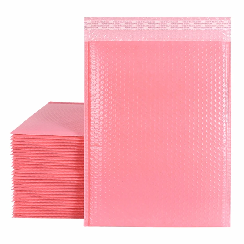

Pink Black Bubble Mailers Self Seal Padded Envelopes Gift Bags for Bussiness Goods/Gifts/Envelopes/jewelry Package Bubble Mailer