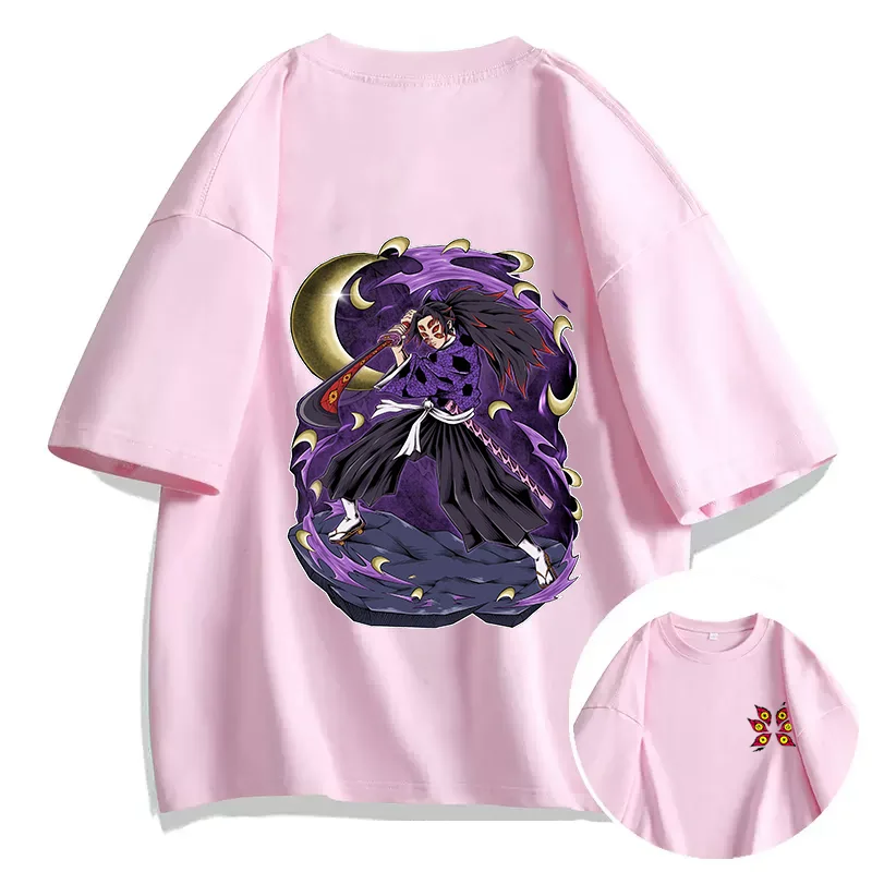 Футболки с принтом из японского аниме убийца демонов мужские и женские футболки