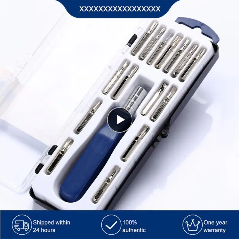 

Multipurpose Screwdriver With Magnetic Screwdriver Bit Screwdriver Set Small 16 In 1 Screwdriver Kit Tool
