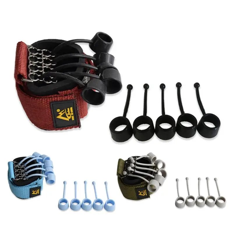 

Portable Hand Finger Gripper Strength Trainer Extensor Exerciser Finger Grip Training Device Fitness Muscle Training Tools