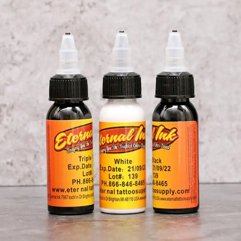 

Набор профессиональных татуировочных пигментных чернил 30 мл/10 мл, безопасный полуперманентный пигмент для татуировок «сделай сам», татуир...