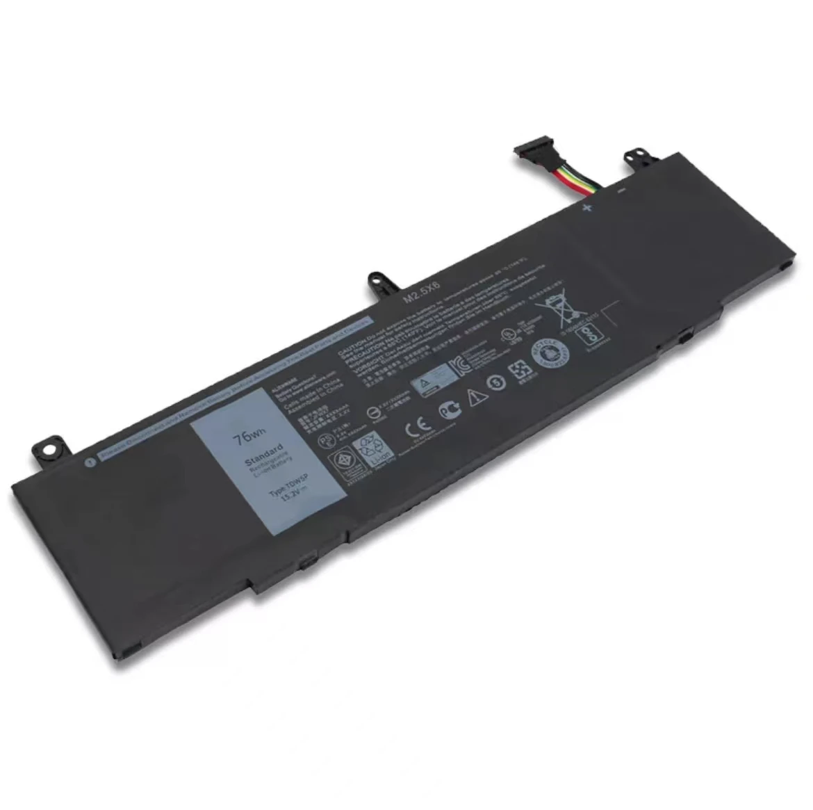 

New Original TDW5P V9XD7 04RRR3 Battery For Dell Alienware 13 R3 ALW13C-1738 2508 2718 2738 2838 Series P81G P81G001 0JFWX7