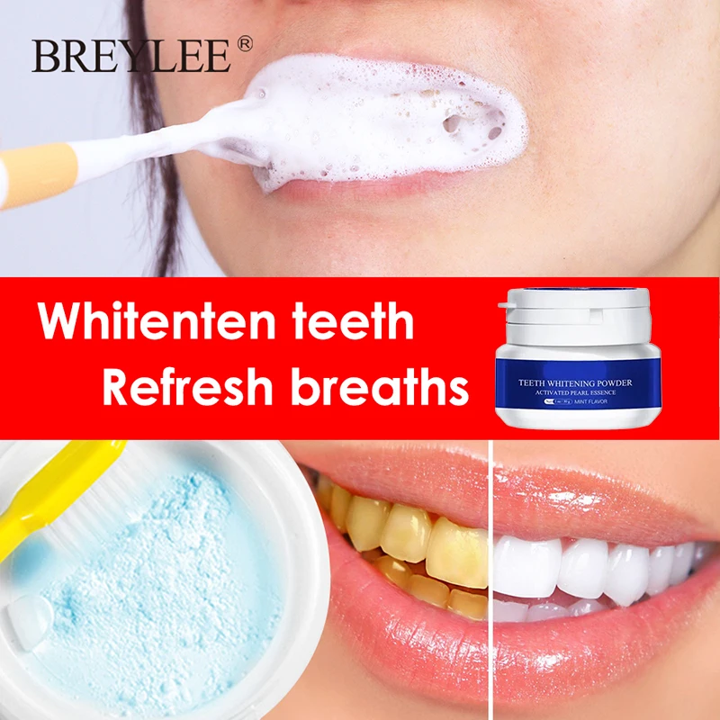 

30g Teeth Whitening Serum Essence Dentally Whitener Bleach Powder Oral Hygiene Dental Tools Remove Plaque Stains Fresh Breath