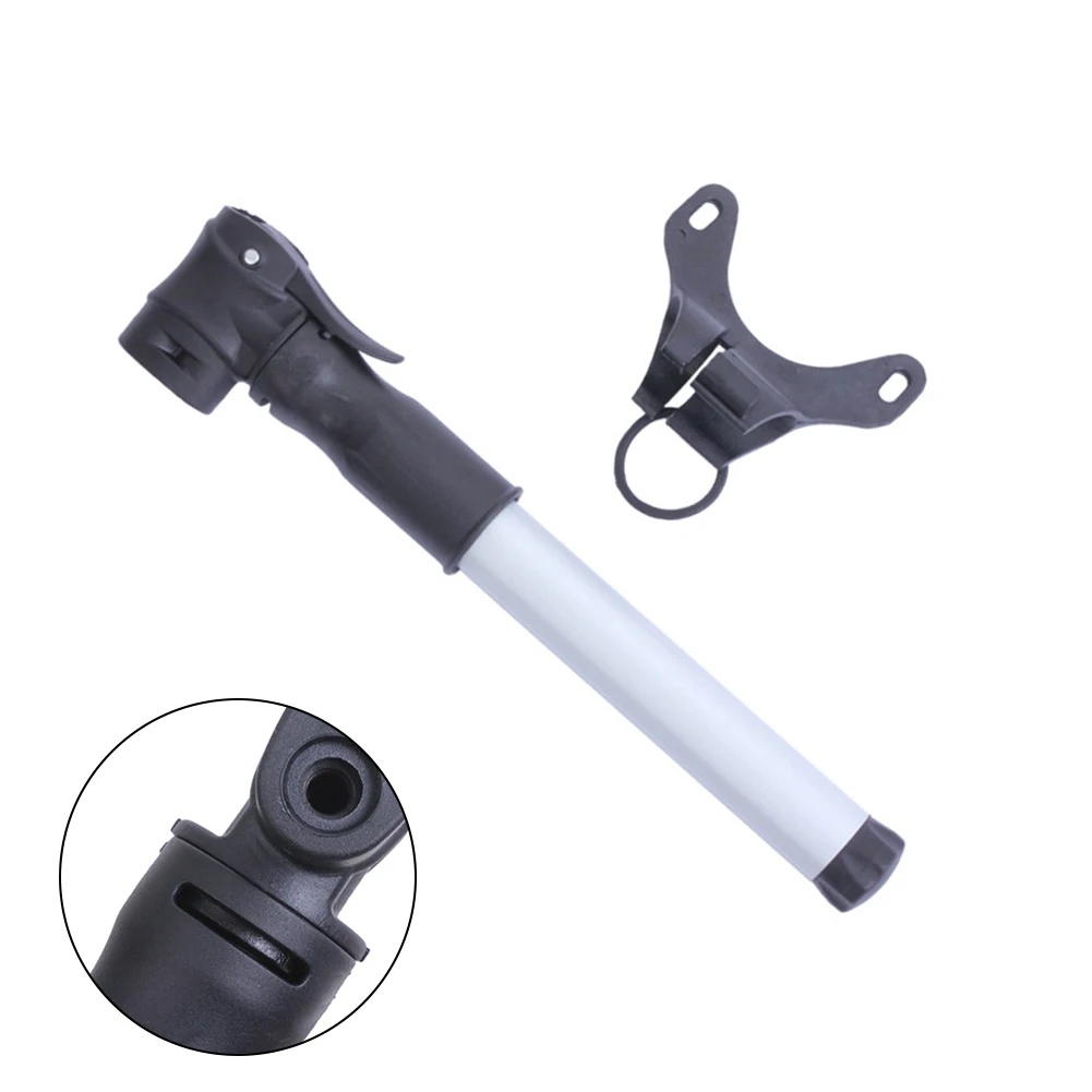 

Gas Cylinder Holder Bike Air Pump Aluminum Alloy+Nylon Bicycle Accessories Fit American/French MTB Road Bike One-way Universal