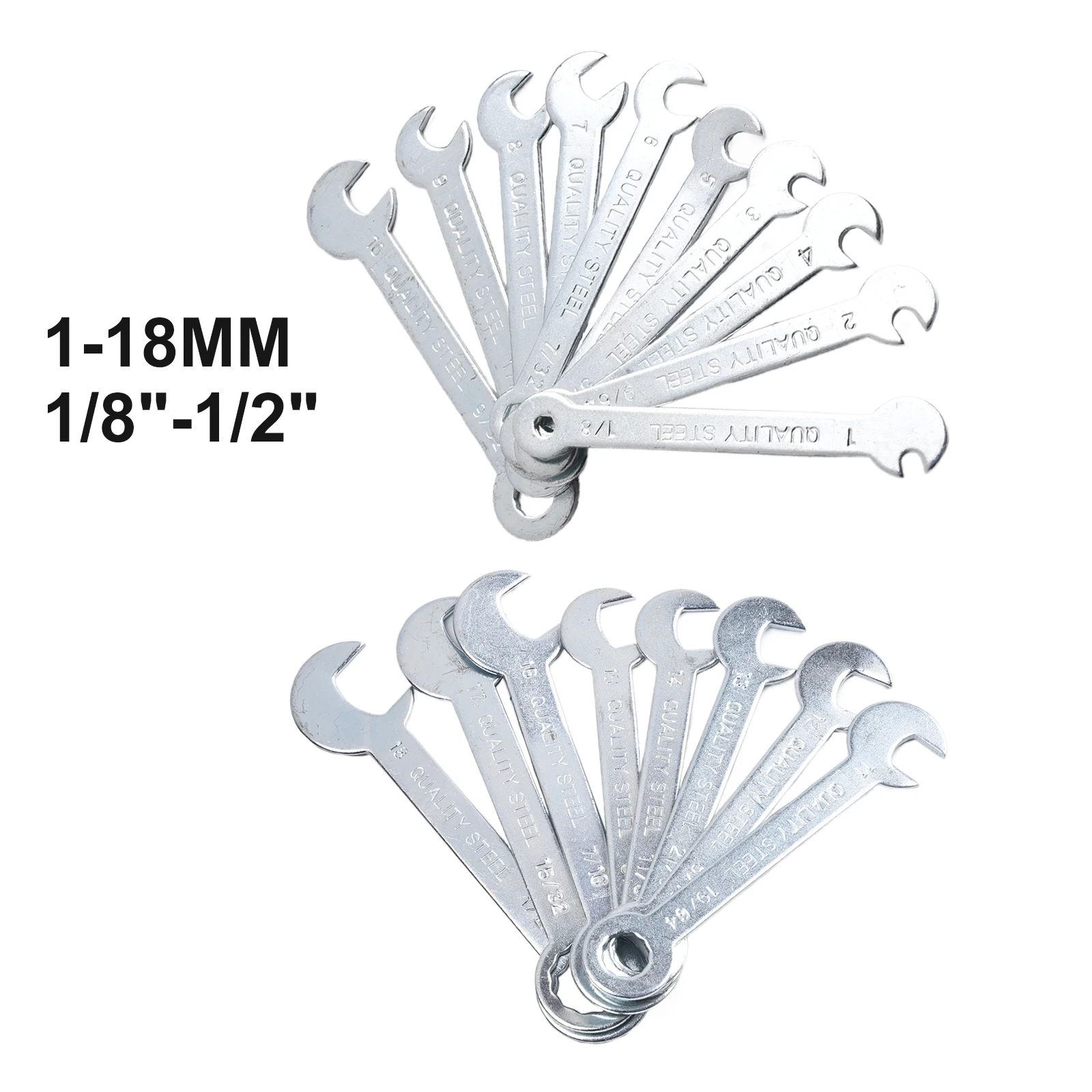 18 шт. 1-18 мм короткая ручка быстрый ключ с трещоткой многофункциональный