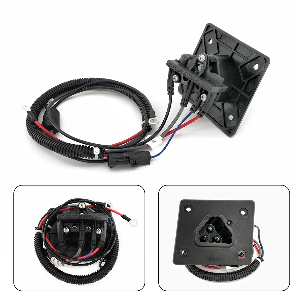 

48V Cart Charge Receptacle For EZGO TXT RXV 602529 611200 622417 27730-I90 27730-90 602089 Cart Charge Receptacle