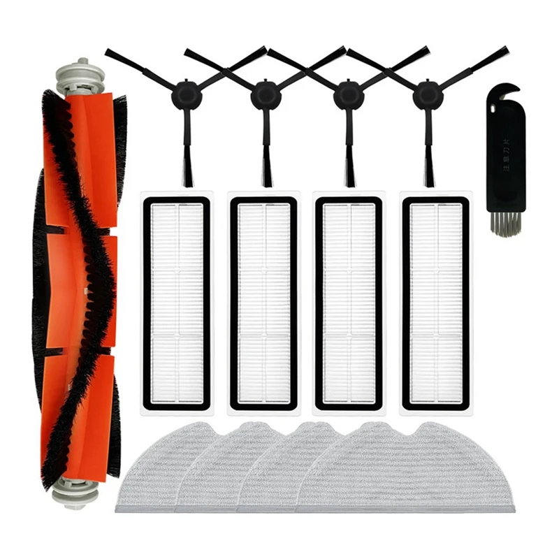 

Сменные аксессуары для Dreame Bot D9 Max/D9 Pro/D9 Mistral/D9 Mistral Pro, основная боковая щетка, фильтр НЕРА, тряпичная ткань