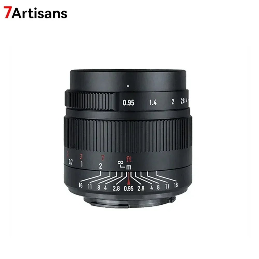 7artisans 35 мм F0.95 Портретный объектив с большой диафрагмой для Sony E ZVE10 Fuji FX Canon EF-M M50 RF