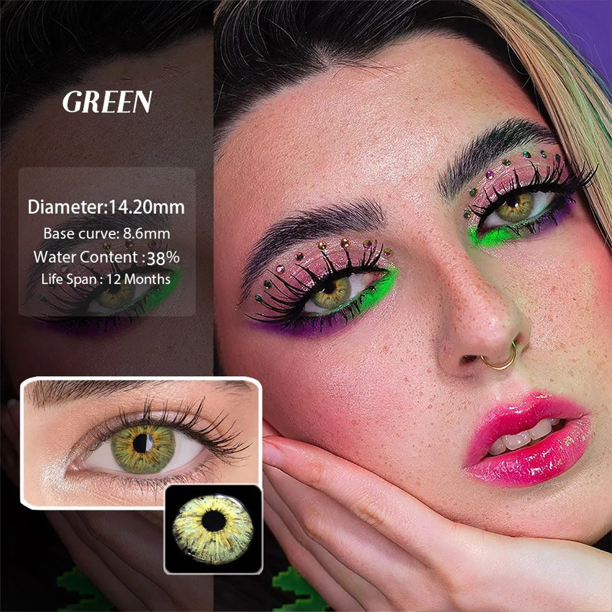 Контактные линзы Monet для глаз