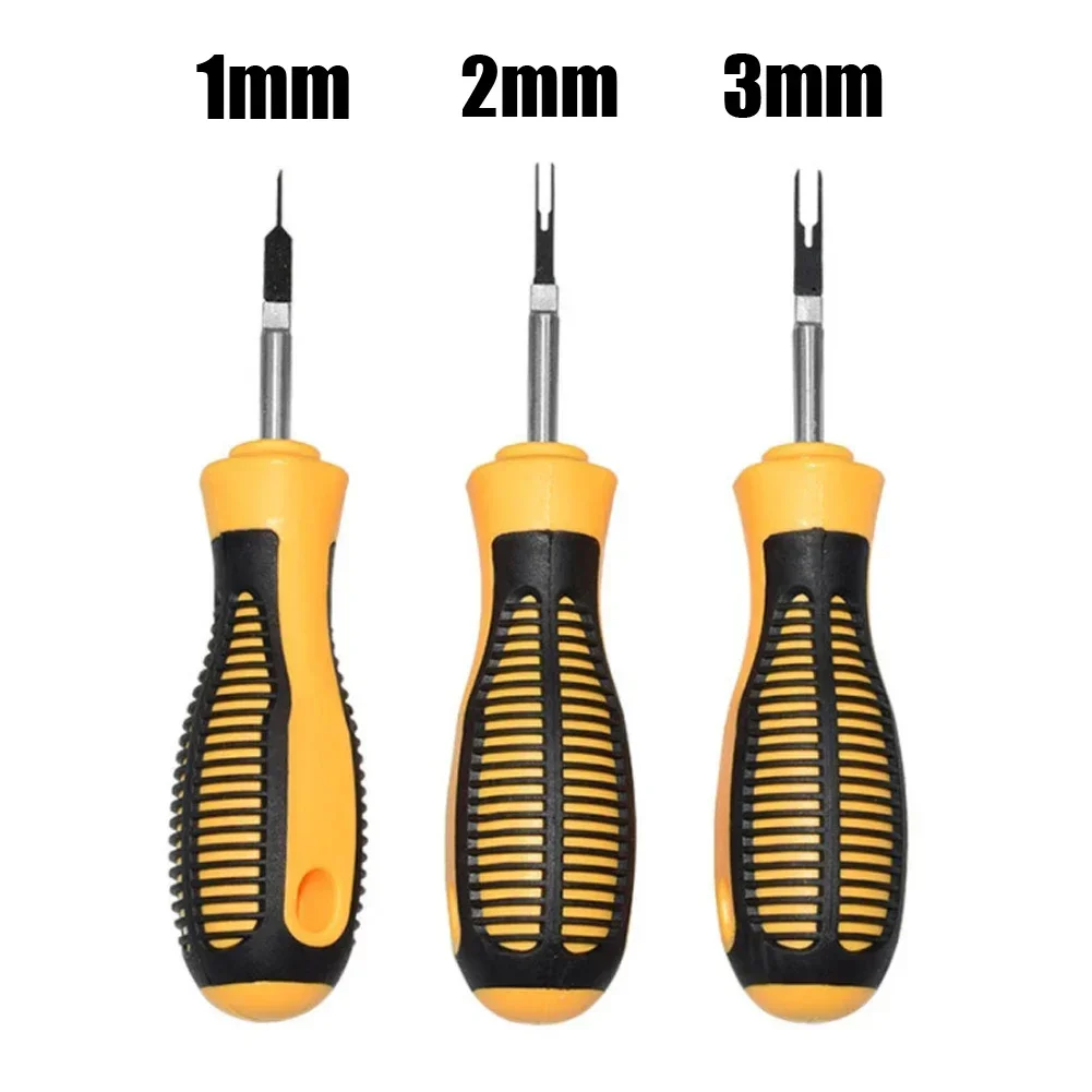 

Инструмент для удаления автомобильных терминалов, электрическая проводка, экстрактор для ключей, съемник 1 мм, 2 мм, 3 мм, электрический разъем, экстрактор, эжектор