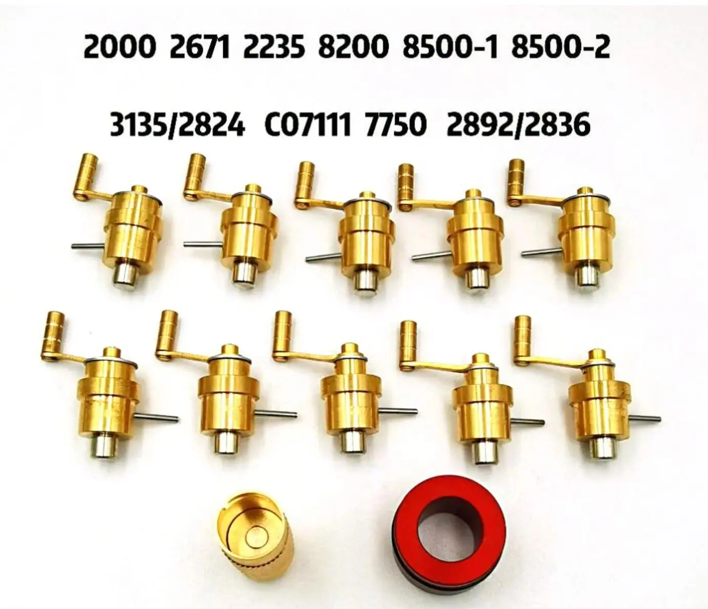 Набор намотки заводной пружины часов латунный инструмент для ремонта набор