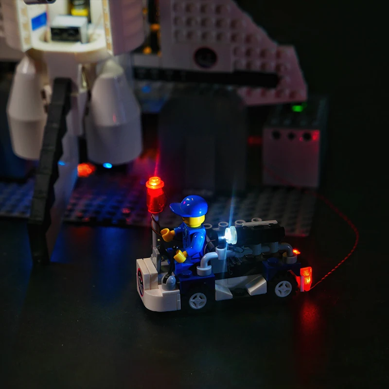 DIY радиоуправляемая деталь набор для LEGO 10231 космическая экспедиция (только