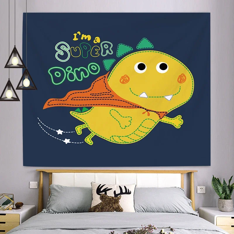 Ashou мультяшный детский гобелен Настенный декор фон для фото украшение детской