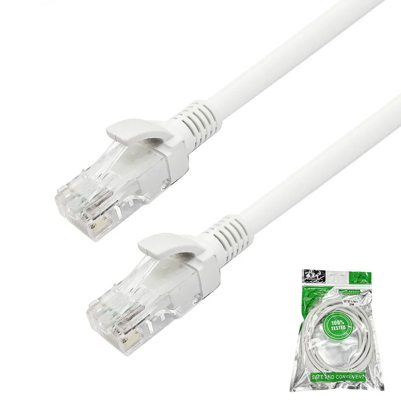 

2M Cat 6 Flat Ethernet Cable RJ45 Lan Cable Networking LAN Cords Ethernet Patch Cord for Computer Router Laptop