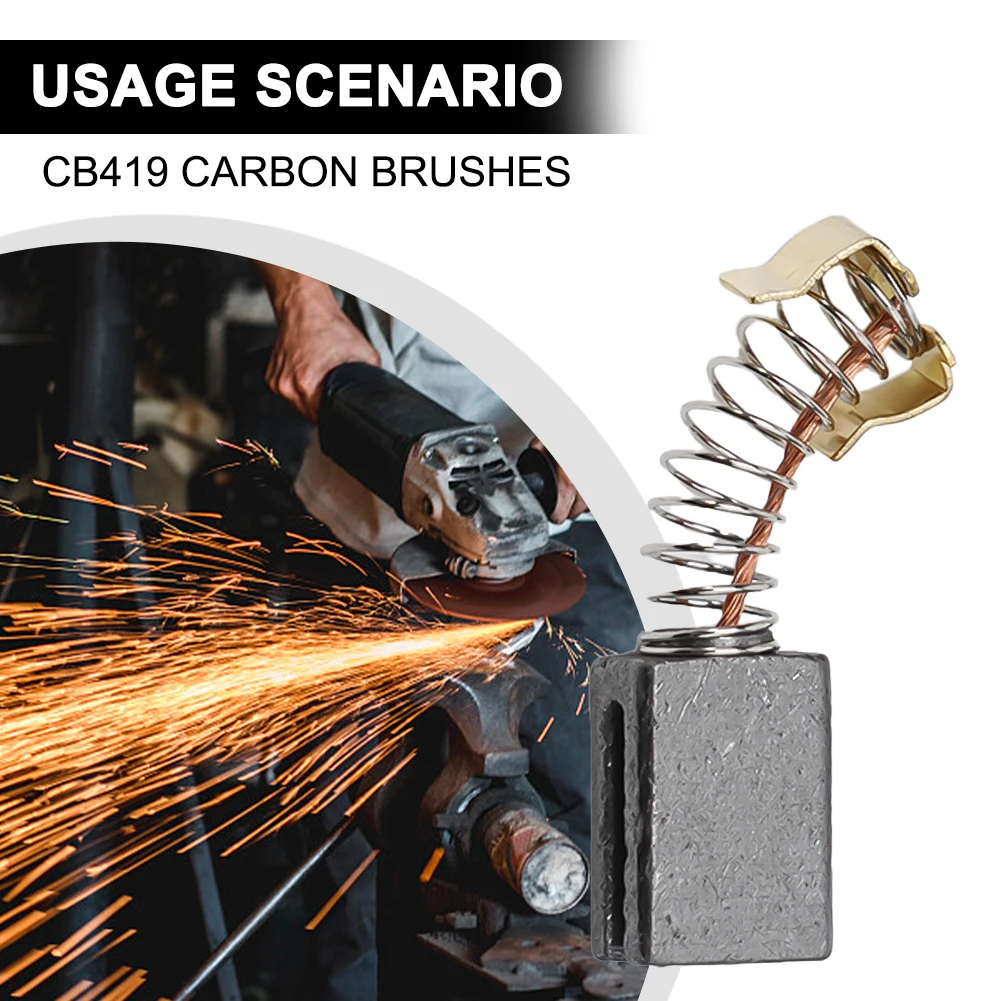 5 шт. угольные щетки 6x9x14 мм для GA4530R GA4534 JS1000 GA5030 TM3000C угловая шлифовальная машина GA