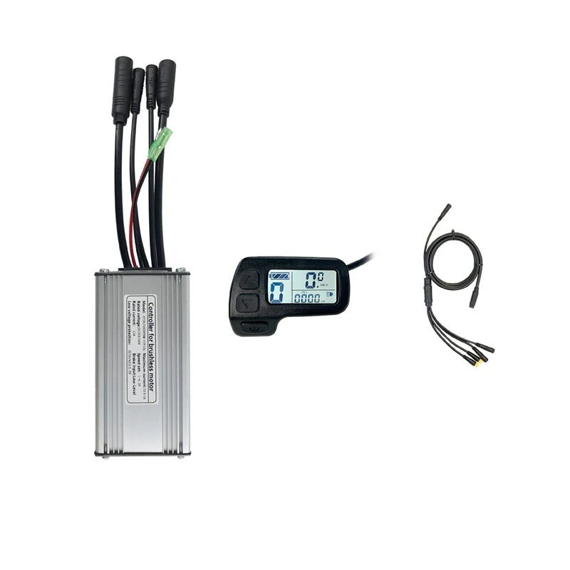 

1Set New Sine Wave Controller Kit Electric Bicycle Electric Scooter Kit 22A 500W