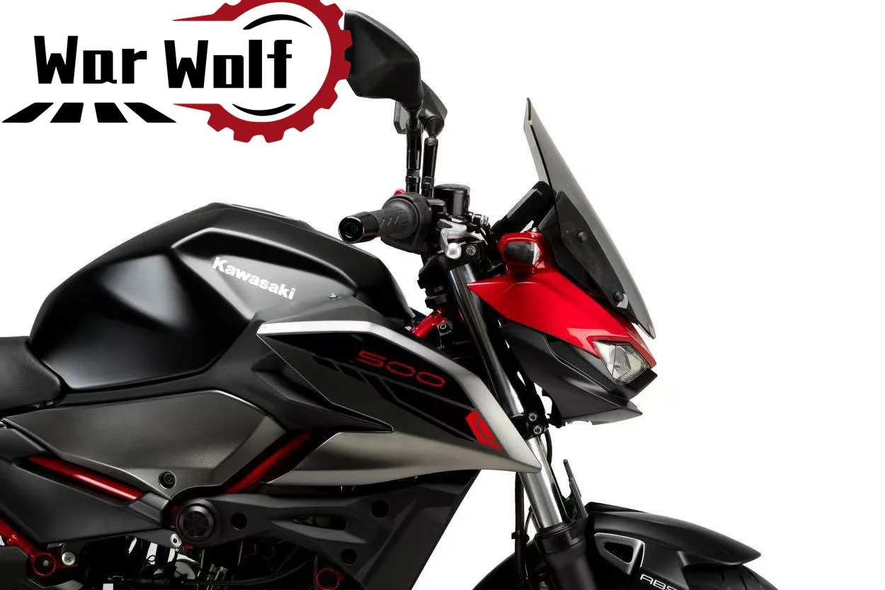 Лобовое стекло мотоцикла туристическое ветровое подходит для KAWASAKI Z500 2024 2025 z500 24-25