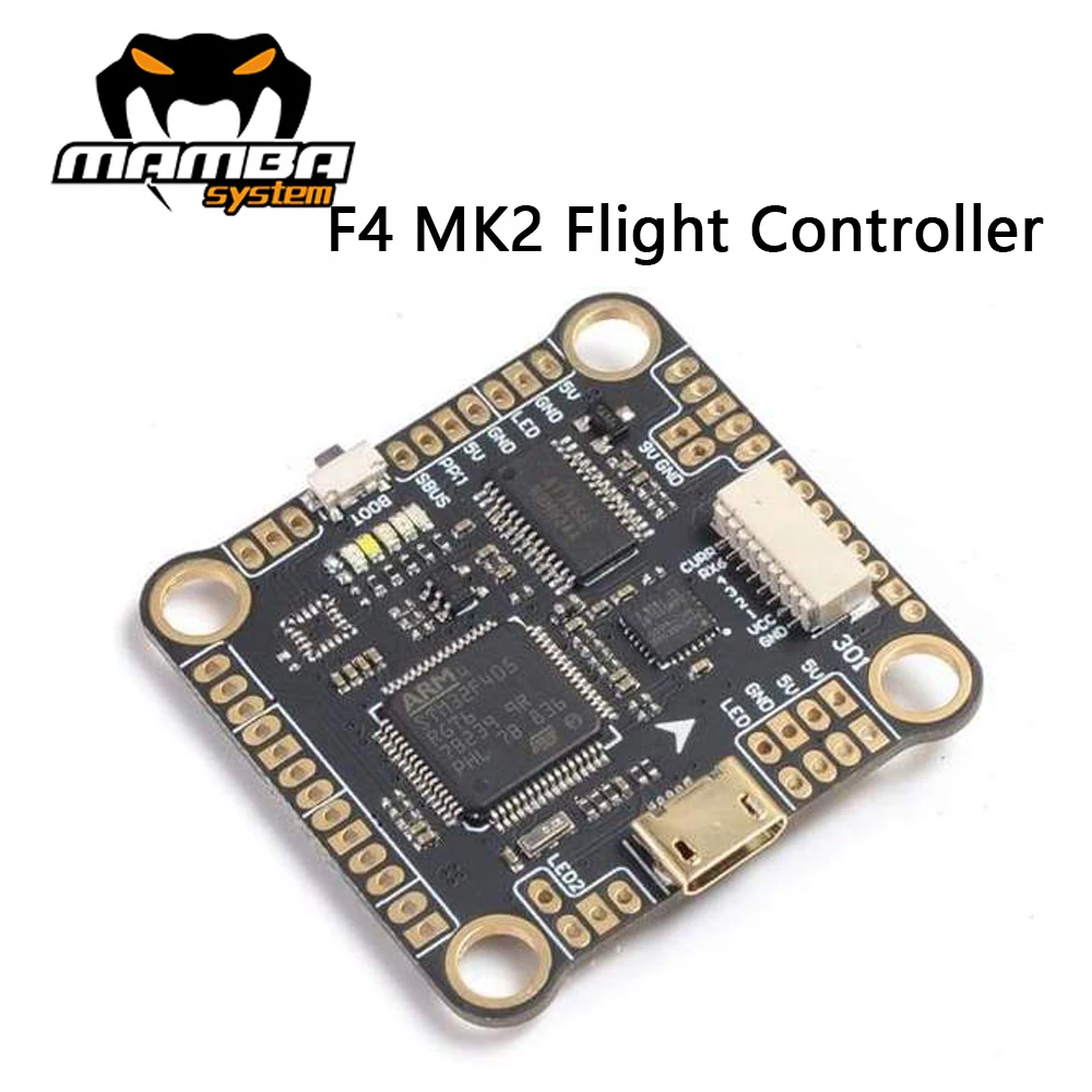 Контроллер полета DIATONE MAMBA F405 F4 MK2 Betaflight STM32 MPU6000 OSD встроенный 5 В/2 а BEC 30 × мм для FPV