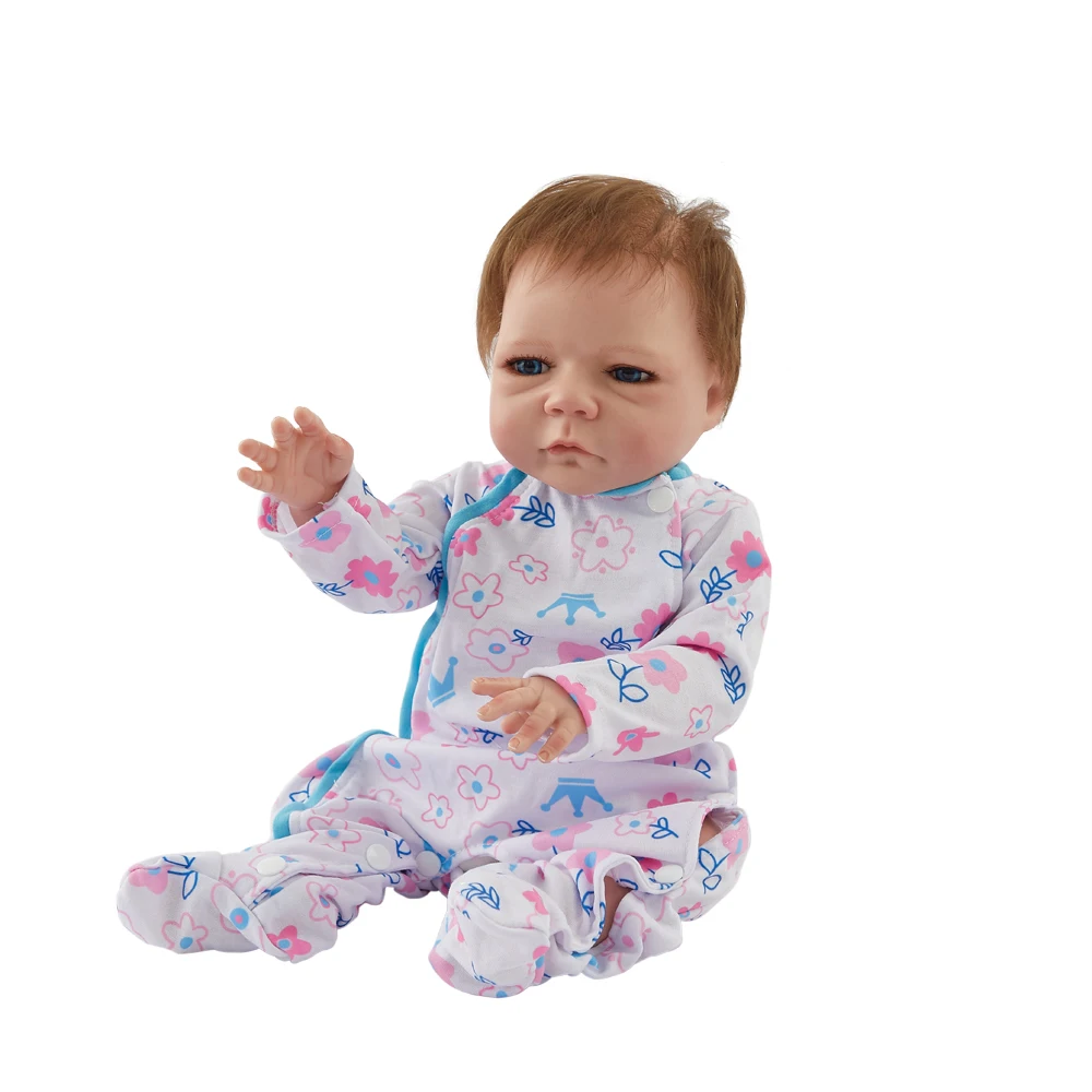 Силиконовая кукла-младенец 18 дюймов 46 см | Игрушки и хобби