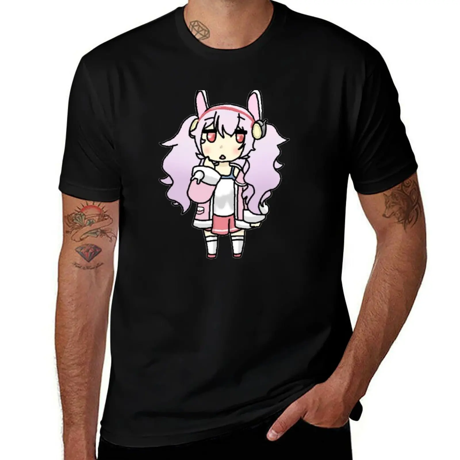 Фото Футболка Laffey с принтами №1
