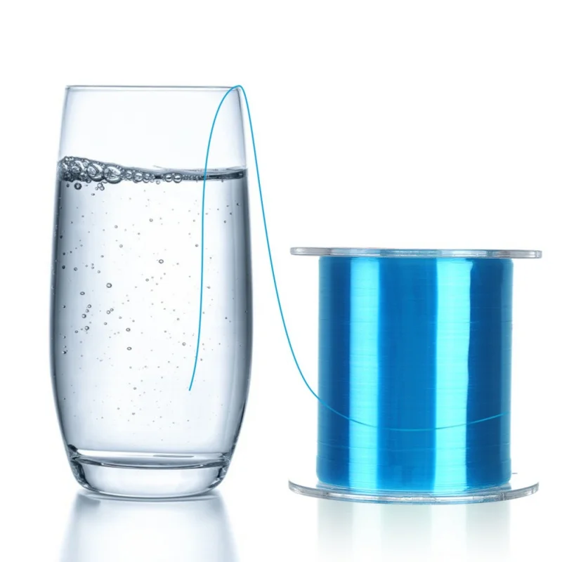 100/200/300/500 м синяя леска супер прочный нейлон не фторуглеродные рыболовные снасти