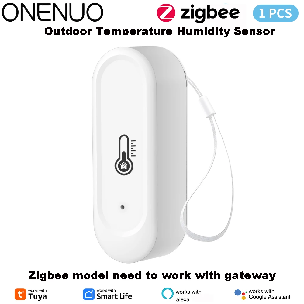 Датчик температуры и влажности ONENUO TH09Z/TH08Z Zigbee