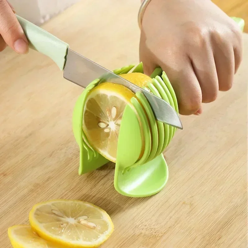 5Pcs Kitchen Lemon Slicer Handheld Fruit Utensils Knife Accessories Multifunctional Quick Slicing Machine