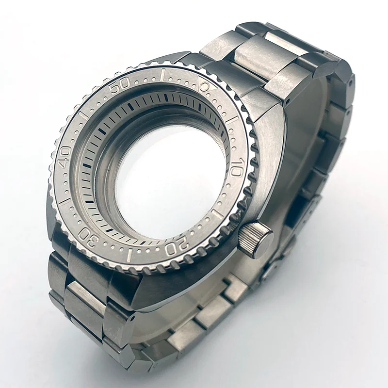 Корпус для часов Mod 6105 6309 Turtle Abalone подходит японского Seiko 4R35 4R36 NH35 NH36 Механизм с