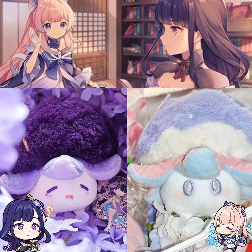 Baal Kokomi Klee Вдохновленный плавающий Гриб Милый Мягкий Косплей плюшевый Genshin ударный кулон веера коллекция реквизит Baal Kokomi Klee Вдохновленный плавающий Гриб Милый Мягкий Косплей плюшевый Genshin ударный кулон веера коллекция реквизит