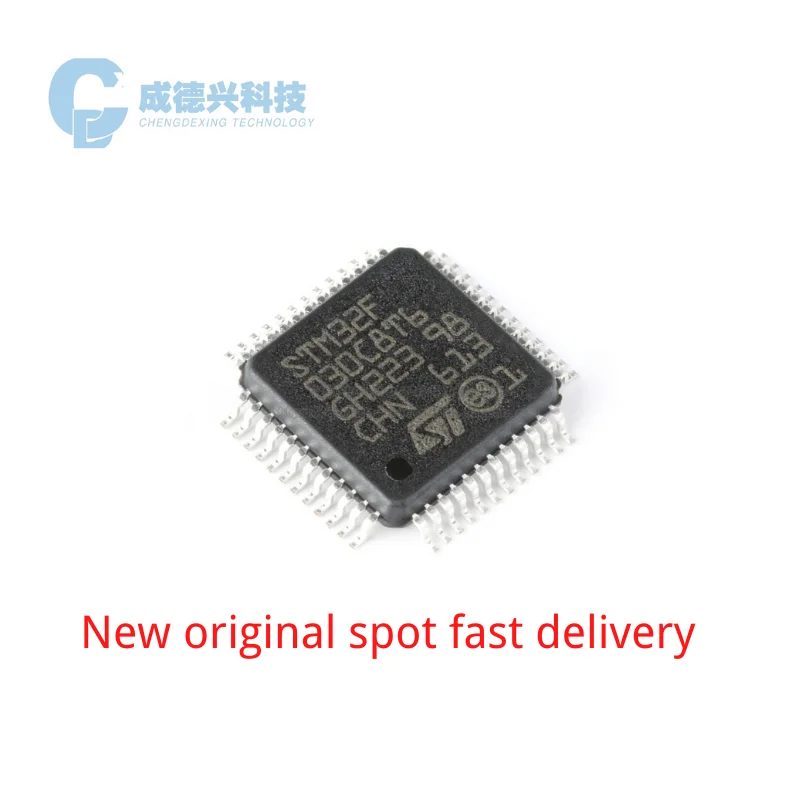 

5PCS/LOT Original Authentic STM32F030C8T6 LQFP-48 ARM Cortex-M0 32-bit Microcontroller -MCU